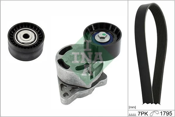 V-ribbed Belt Set INA 529 0435 10