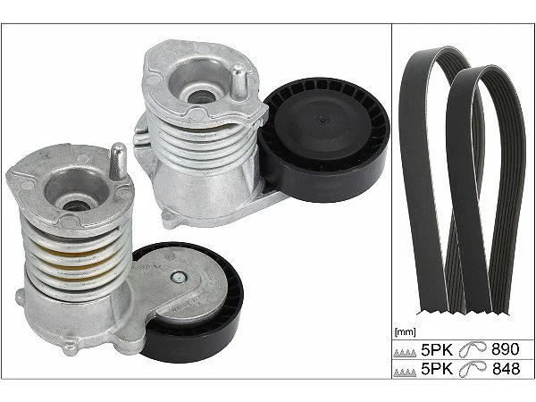 V-ribbed Belt Set INA 529 0477 10
