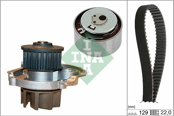 Water Pump & Timing Belt Kit INA 530 0462 30