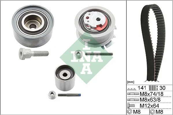 Timing Belt Kit INA 530 0463 10