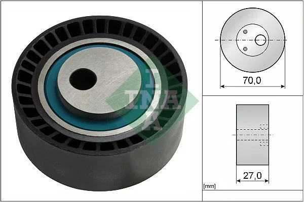 Tensioner Pulley, V-ribbed belt INA 531 0148 10