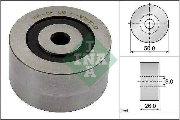Deflection/Guide Pulley, V-ribbed belt INA 532 0143 10