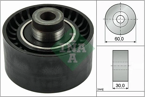 Deflection Pulley/Guide Pulley, timing belt INA 532 0345 10