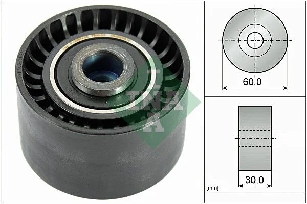 Deflection Pulley/Guide Pulley, timing belt INA 532 0395 10