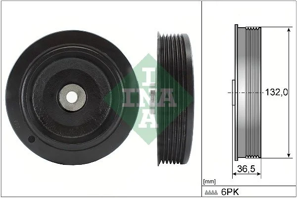 Belt Pulley, crankshaft INA 544 0007 10
