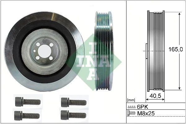 Belt Pulley, crankshaft INA 544 0080 20