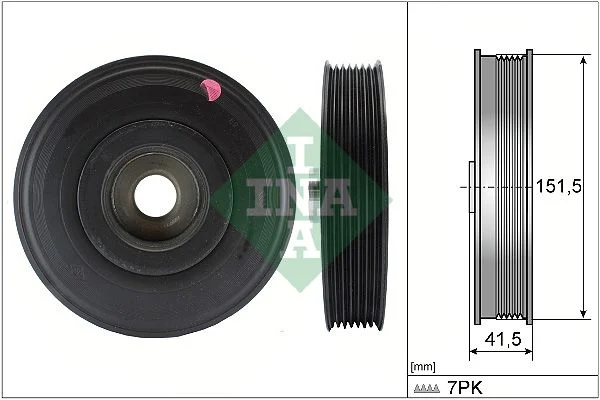 Belt Pulley, crankshaft INA 544 0088 10