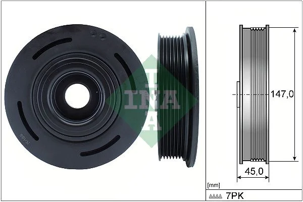 Belt Pulley, crankshaft INA 544009810