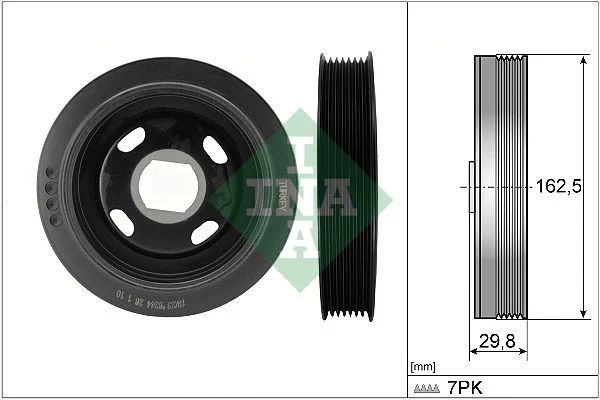 Belt Pulley, crankshaft INA 544 0179 10