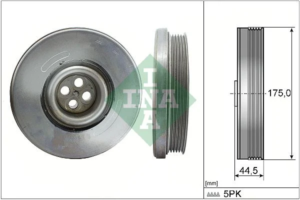 Skriemulys, alkūninis velenas INA 544 0604 10