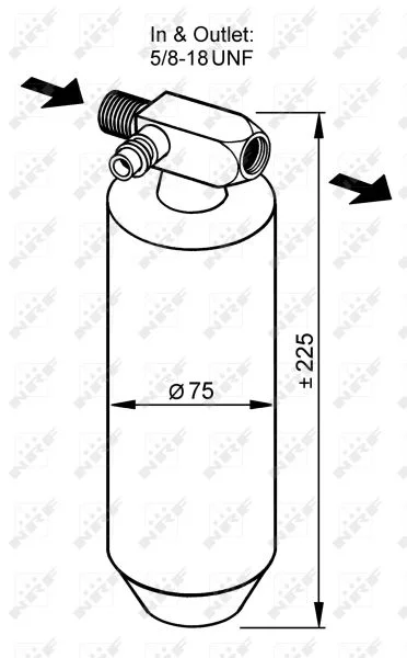 Dryer, air conditioning NRF 33079