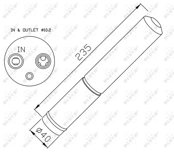 Dryer, air conditioning NRF 33225