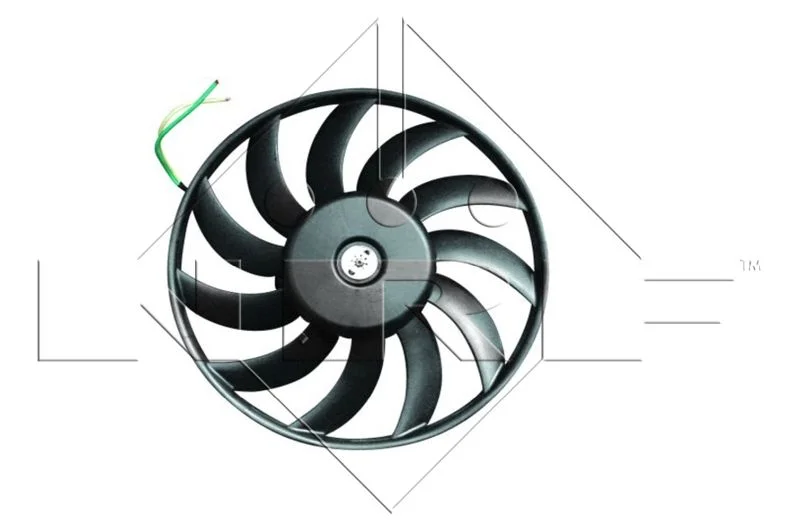 Ventilátor, chladenie motora NRF 47420