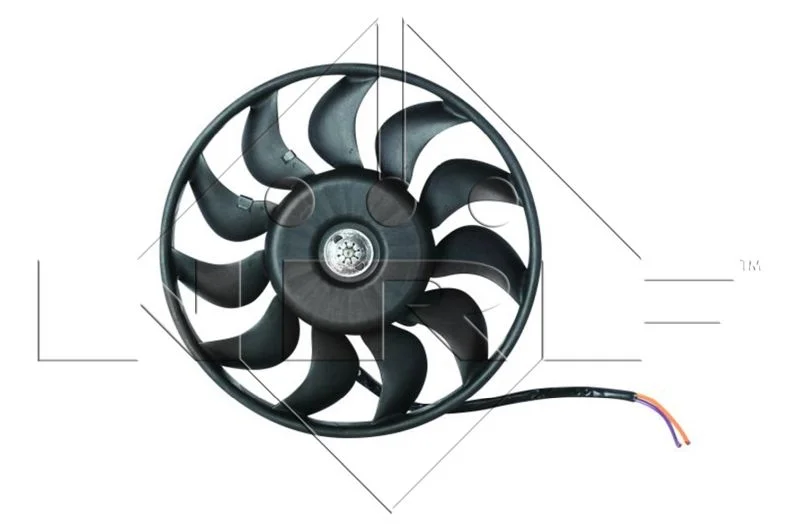 Ventilátor, chladenie motora NRF 47421