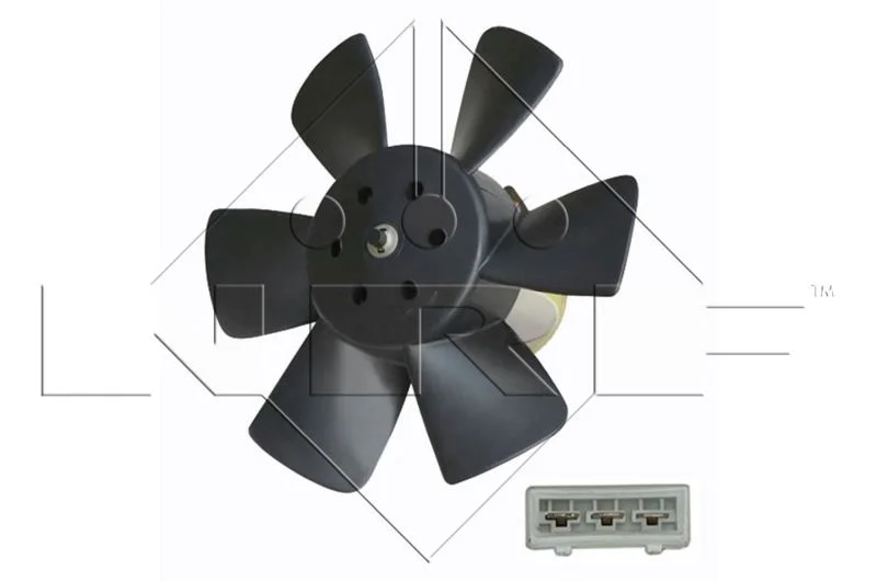 Ventilátor, chladenie motora NRF 47429