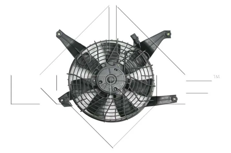 Ventilátor, chladenie motora NRF 47468