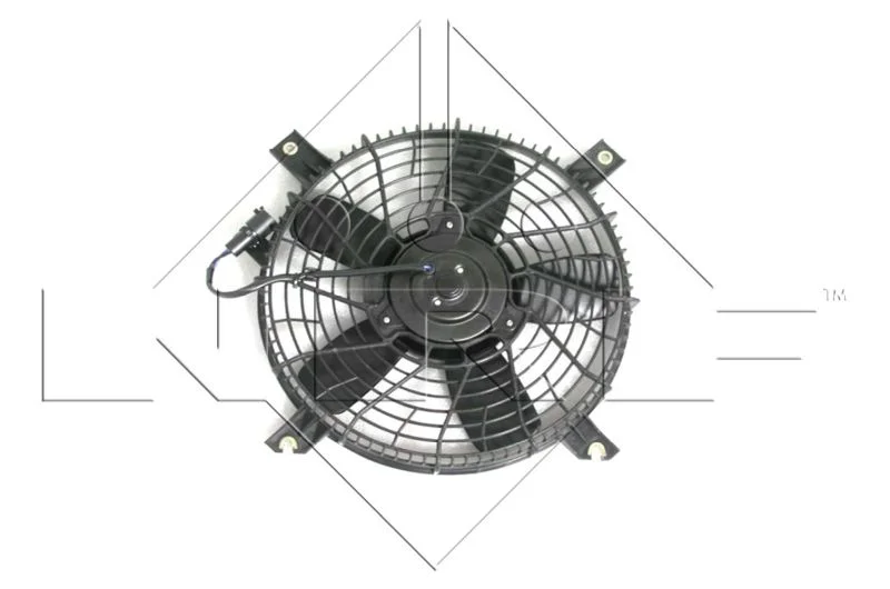 Ventilátor, chladenie motora NRF 47469