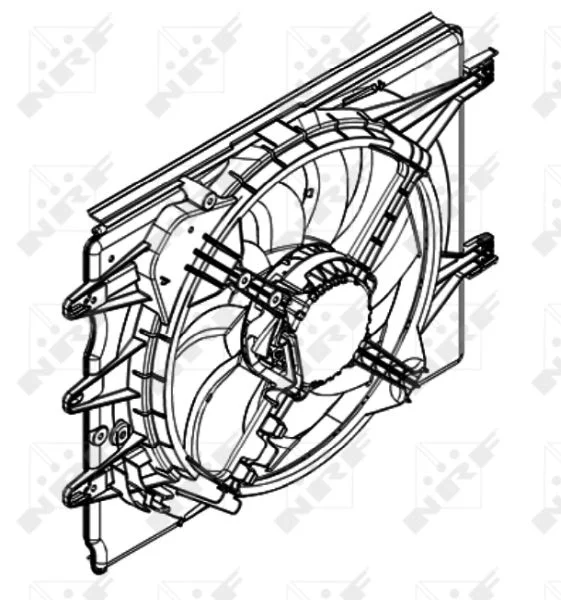 Ventilátor, chladenie motora NRF 47596