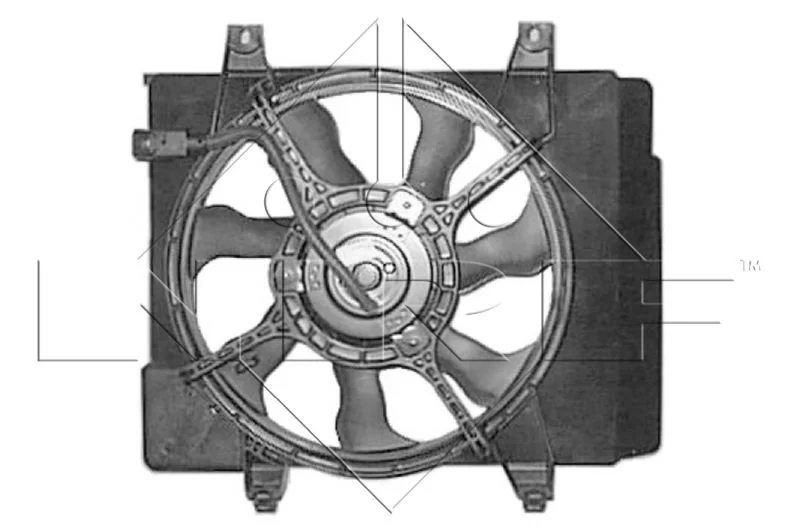 Fan, engine cooling NRF 47685
