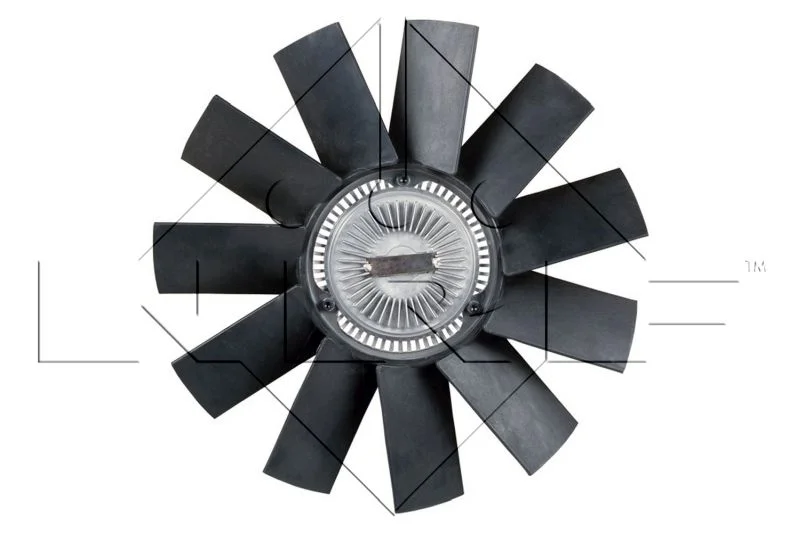 Spojka, ventilátor chladiča NRF 49542