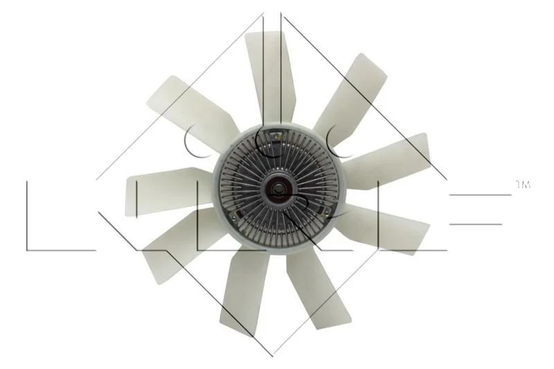 Spojka, ventilátor chladiča NRF 49543