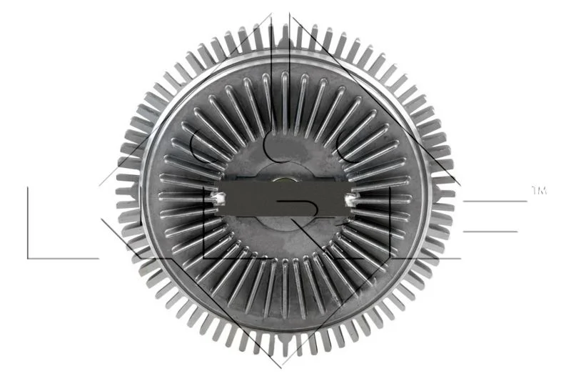 Clutch, radiator fan NRF 49551