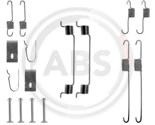 Accessory Kit, brake shoes A.B.S. 0699Q