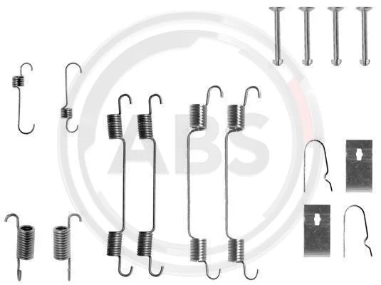 Accessory Kit, brake shoes A.B.S. 0722Q