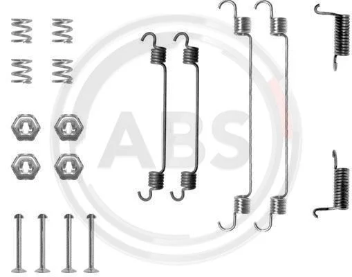 Accessory Kit, brake shoes A.B.S. 0737Q