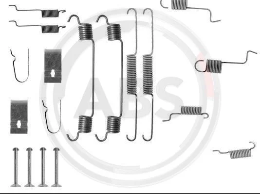 Accessory Kit, brake shoes A.B.S. 0742Q