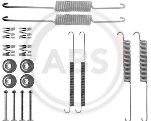 Accessory Kit, brake shoes A.B.S. 0758Q