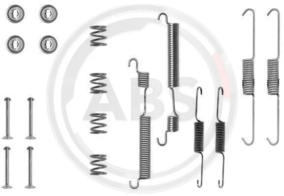 Accessory Kit, brake shoes A.B.S. 0770Q