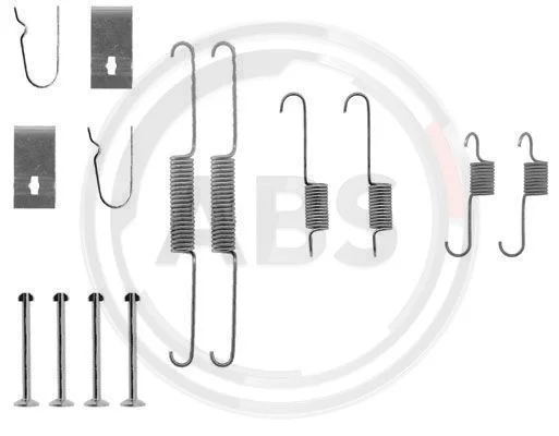 Accessory Kit, brake shoes A.B.S. 0782Q