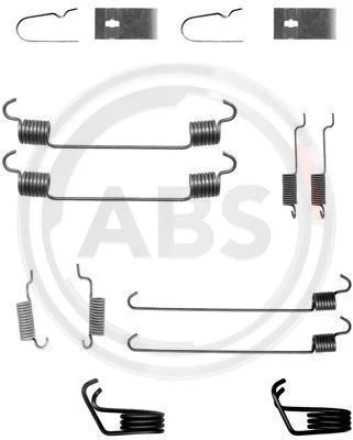 Accessory Kit, brake shoes A.B.S. 0799Q