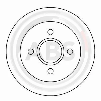 Brake Disc A.B.S. 16375