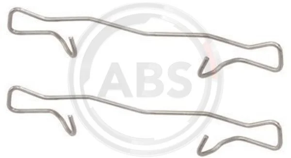 Accessory Kit, disc brake pad A.B.S. 1755Q