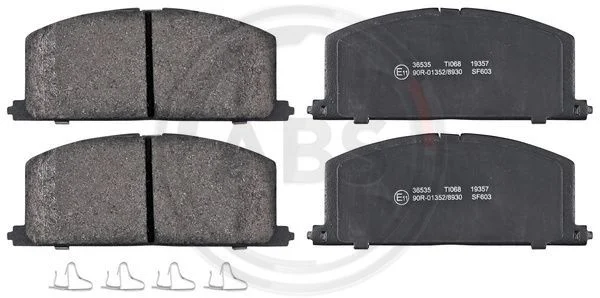 Brake Pad Set, disc brake A.B.S. 36535