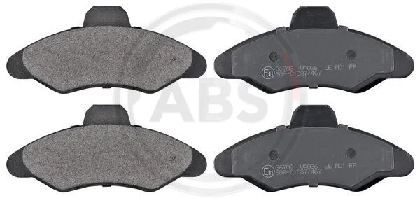 Brake Pad Set, disc brake A.B.S. 36709