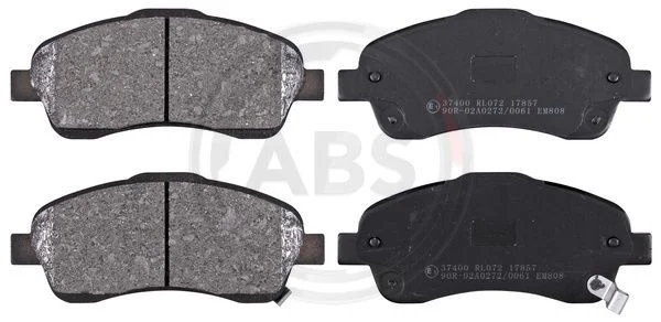 Stabdžių trinkelių rinkinys, diskinis stabdys A.B.S. 37400