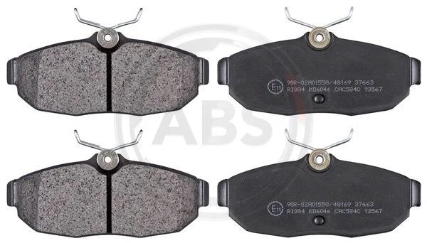 Brake Pad Set, disc brake A.B.S. 37663