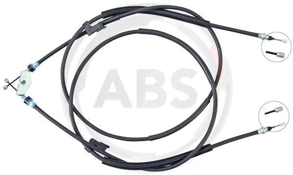 Cable Pull, parking brake A.B.S. K14051