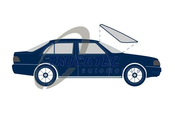 Tesnenie, čelné sklo TRUCKTEC AUTOMOTIVE 02.50.002