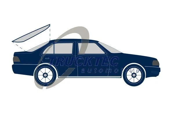 Tesnenie, zadné okno TRUCKTEC AUTOMOTIVE 02.50.003