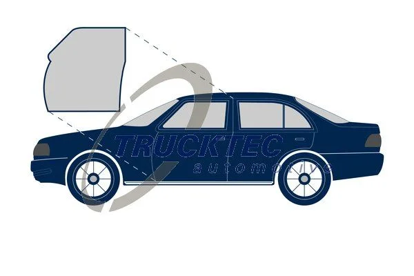Door Seal TRUCKTEC AUTOMOTIVE 02.53.037