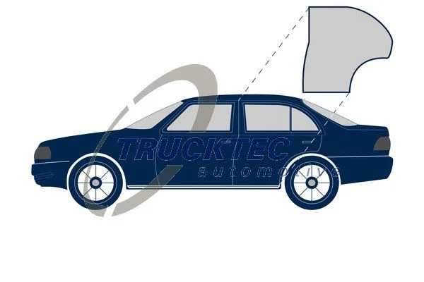 Door Seal TRUCKTEC AUTOMOTIVE 02.53.051