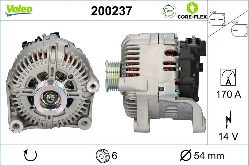 Kintamosios srovės generatorius VALEO 200237