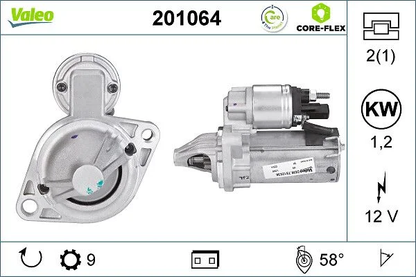 Starteris VALEO 201064
