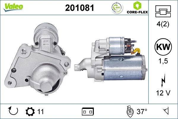 Starteris VALEO 201081