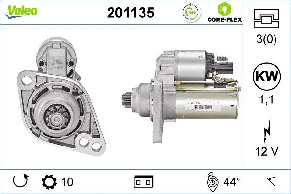 Starteris VALEO 201135