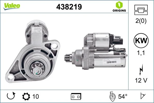 Starteris VALEO 438219